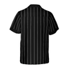 Personalized Back And White One Line Drawing Golfer Custom Hawaiian Shirt - Hyperfavor