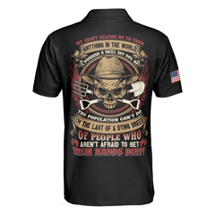 Farmer My Craft Allows Me To Farm Anything Polo Shirt, American Flag Farmer Shirt For Men - Hyperfavor