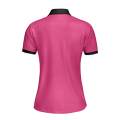 Heartbeat Golf Lady Pink Golf Short Sleeve Women Polo Shirt, Best Golf Gift For Women - Hyperfavor