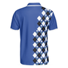 I Need My Daily Dose Of Iron Polo Shirt, Argyle Pattern Polo Shirt, Best Golf Shirt For Men - Hyperfavor