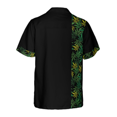 Retro Cannabis Marijuana Shirt For Men Hawaiian Shirt - Hyperfavor