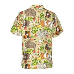 Cute Guinea Pig Shirt For Men Hawaiian Shirt - Hyperfavor