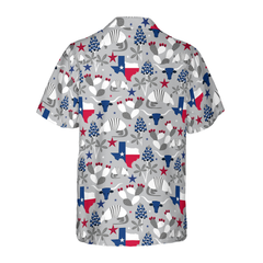 Texas Pattern Hawaiian Shirt 1 - Hyperfavor