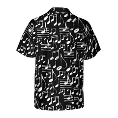 Music Note Shirt For Men Hawaiian Shirt - Hyperfavor