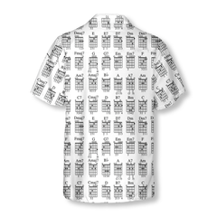 Guitar Chords Chart Hawaiian Shirt - Hyperfavor