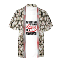 Winning Is A Habit Success Is A Choice Hawaiian Shirt - Hyperfavor
