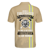 Being A Firefighter Is A Choice Short Sleeve Polo Shirt, Retired Firefighter Polo Shirt, Best Firefighter Shirt For Men - Hyperfavor