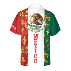 Custom Tropical Aloha Mexico Hawaiian Shirt - Hyperfavor