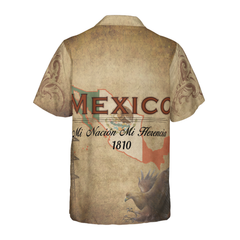 Mi Nación Mi Herencia Mexico Hawaiian Shirt - Hyperfavor