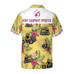 Heavy Equipment Operator Hawaiian Shirt - Hyperfavor