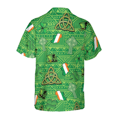 Irish People Proud Saint Patrick's Day Hawaiian Shirt - Hyperfavor