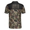 Golf Camouflage Pattern Golf Polo Shirt, Military Golfing Polo Shirt, Camo Golf Shirt For Men - Hyperfavor