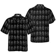 Guitar Chords Hawaiian Shirt - Hyperfavor