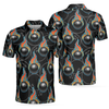 Bowling In Fire Seamless Pattern Short Sleeve Polo Shirt, Bowling Ball Polo Shirt, Best Bowling Shirt For Men - Hyperfavor