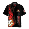 Volleyball Flame Hawaiian Shirt - Hyperfavor