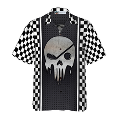 Metal Skull Golf Hawaiian Shirt - Hyperfavor