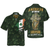 Irish By The Grace Of God Shamrock Hawaiian Shirt - Hyperfavor