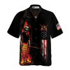 Mr Bones 8 Ball American Flag Billiards Hawaiian Shirt - Hyperfavor