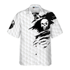 Personalized The Golf Skull Custom Hawaiian Shirt - Hyperfavor