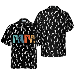 Golf Retro Golfing Papa Hawaiian Shirt - Hyperfavor