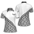 Golf Spirit In Black And White Golf Short Sleeve Women Polo Shirt, Simple Golf Shirt Design For Female Golfers - Hyperfavor