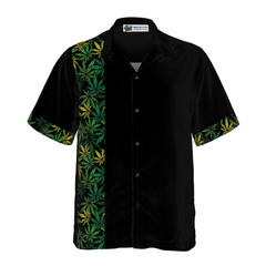 Retro Cannabis Marijuana Shirt For Men Hawaiian Shirt - Hyperfavor