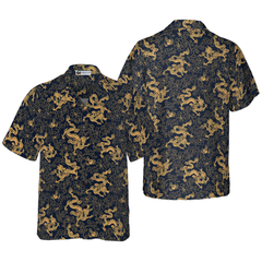 Traditional Chinese Dragon Hawaiian Shirt - Hyperfavor