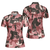 Golf Girl Camouflage Short Sleeve Women Polo Shirt, Pink Camo Golf Shirt For Ladies, Cool Golf Gift For Women - Hyperfavor