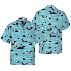 Duck Pattern Hawaiian Shirt - Hyperfavor