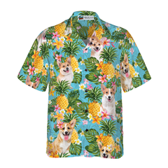 Pineapple Corgis Lover Hawaiian Shirt - Hyperfavor