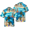 Beach Hawaii Giraffe Hawaiian Shirt - Hyperfavor