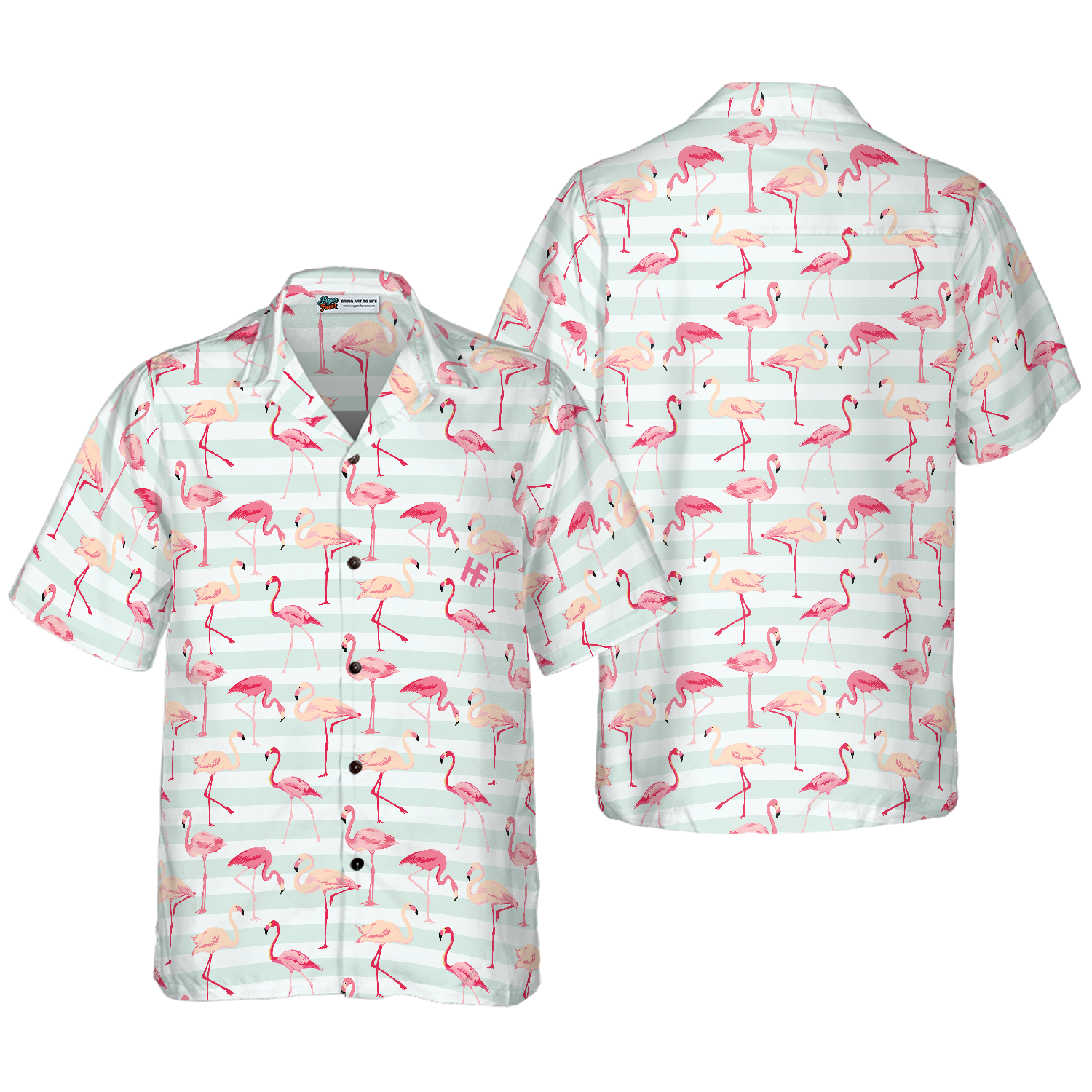Flamingo 30 Hawaiian Shirt - Hyperfavor