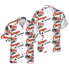 Chicago Winter Hawaiian Shirt - Hyperfavor