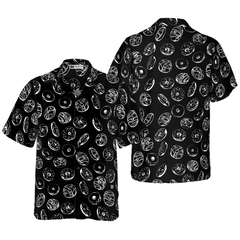 Donut Pattern Hawaiian Shirt - Hyperfavor