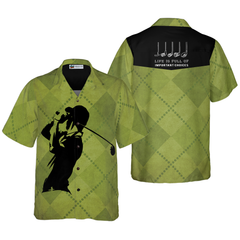 Golf Clubs Life Is Full Of Important Choices Hawaiian Shirt - Hyperfavor