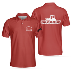 Bruening Crushers Bowling Team Custom Polo Shirt - Hyperfavor