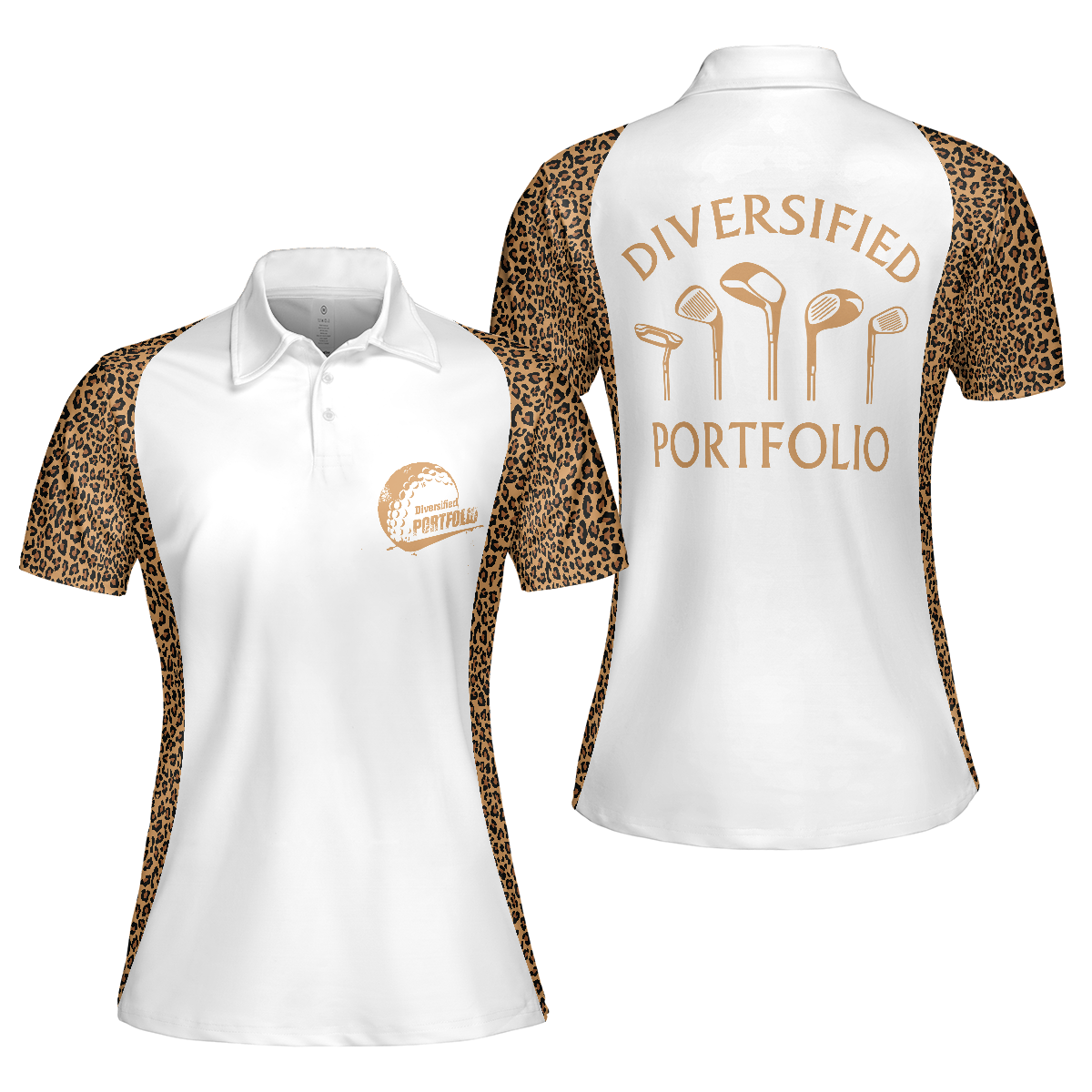 Diversified Portfolio Short Sleeve Women Polo Shirt - Hyperfavor