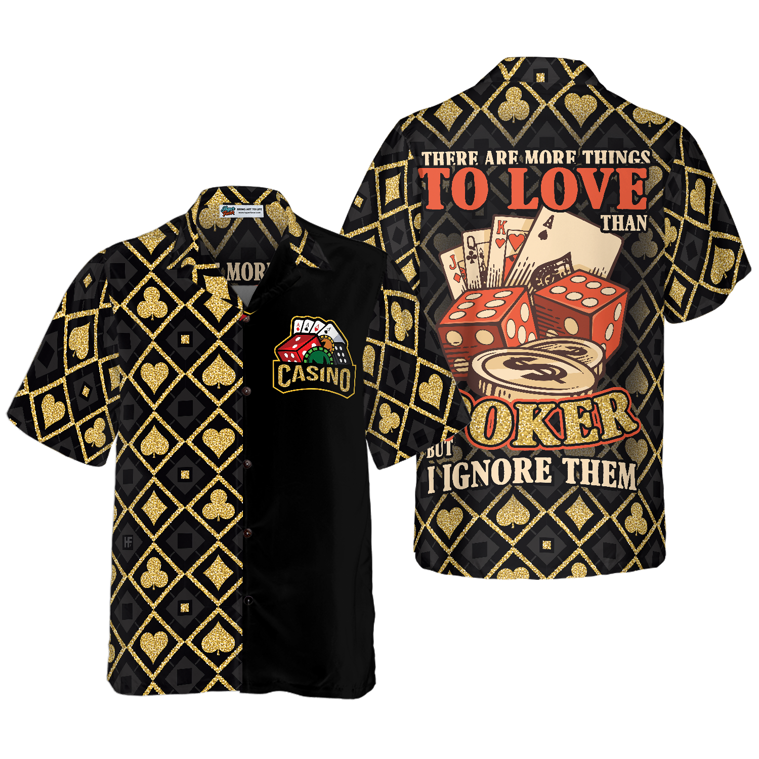 There Are More Things To Love Than Poker Shirt For Men Hawaiian Shirt - Hyperfavor