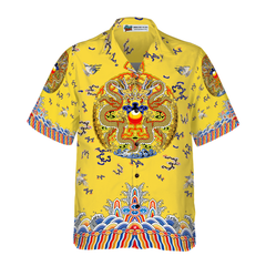 Emperor Chinese Dragons Royalty Hawaiian Shirt - Hyperfavor