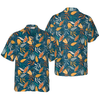 Tropical Modern Floral Hawaiian Shirt - Hyperfavor
