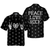 Peace Love Rock Goth Hawaiian Shirt - Hyperfavor