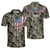 Bowling Camouflage American Eagle Flag Polo Shirt, American Flag Shirt For Patriotic Bowlers, Bowling Shirt For Men - Hyperfavor