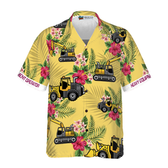 Heavy Equipment Operator Hawaiian Shirt - Hyperfavor