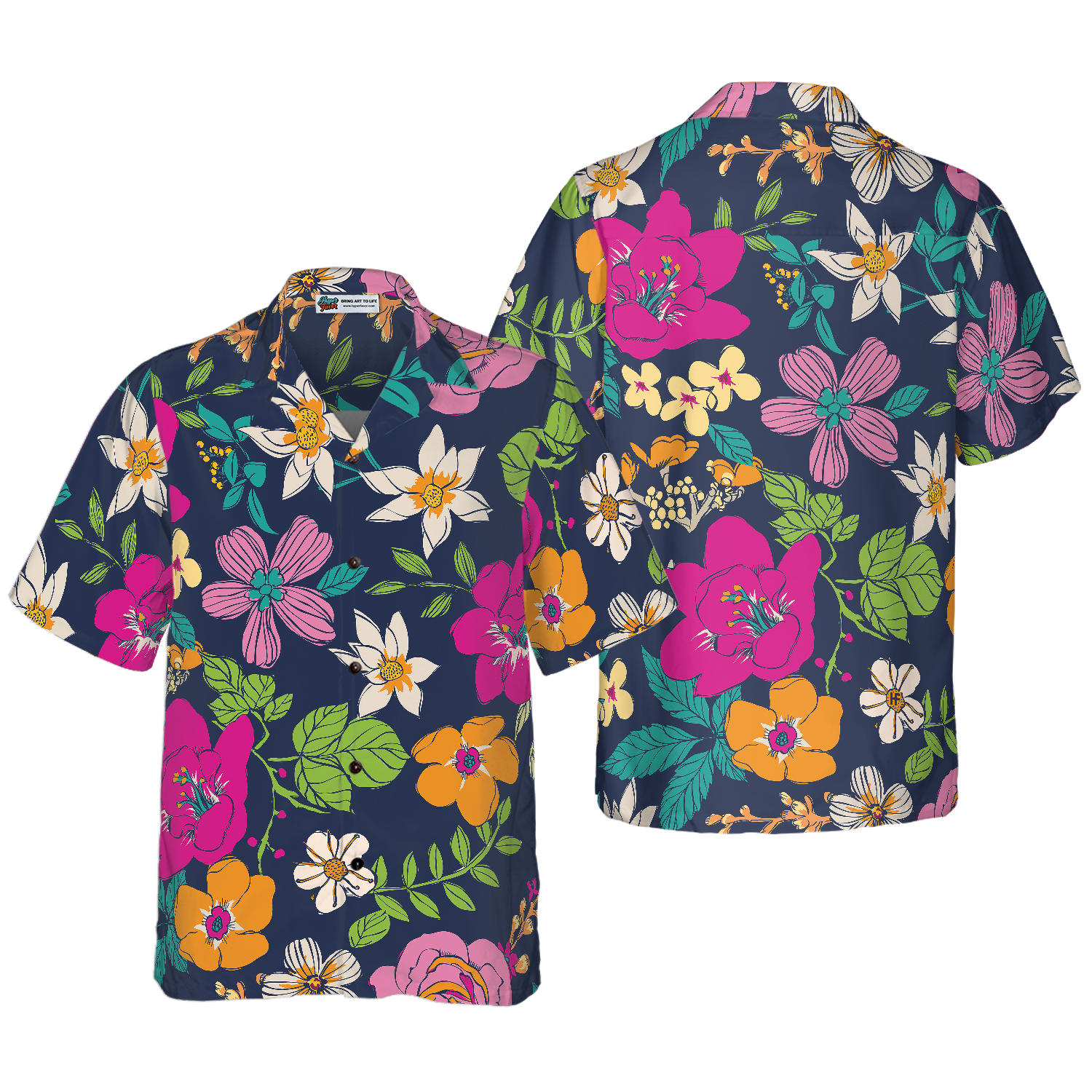 Floral Flower 04 Hawaiian Shirt - Hyperfavor