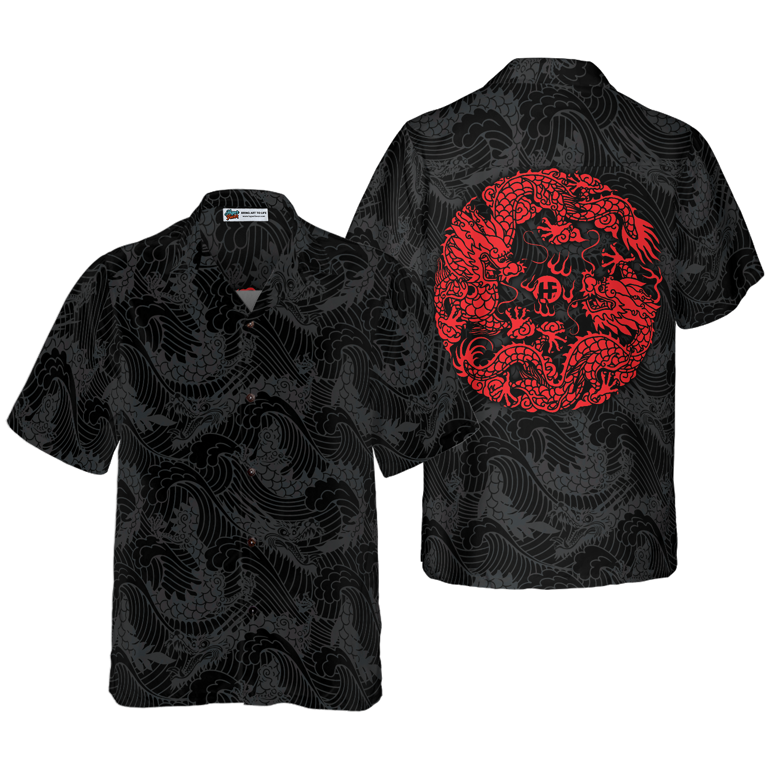 Dragon Hawaiian Shirt - Hyperfavor