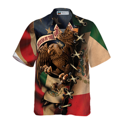 Mexican By The Grace Of God Hawaiian Shirt - Hyperfavor