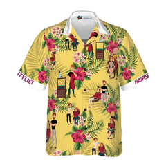 Hairstylist Hawaiian Shirt - Hyperfavor