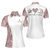 Coffee Love Golf Leopard Pattern Short Sleeve Women Polo Shirt - Hyperfavor