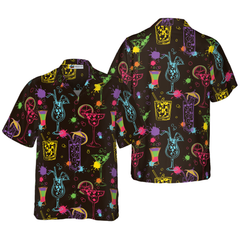 Colorful Cocktails Hawaiian Shirt - Hyperfavor