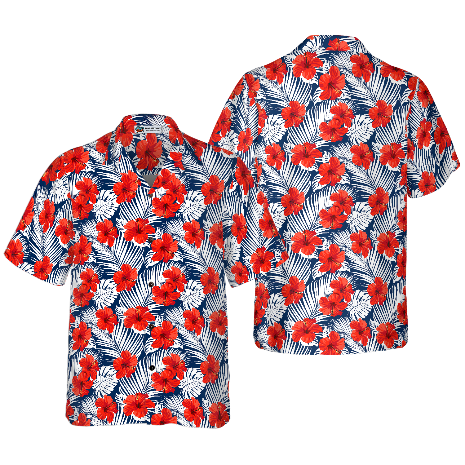 Tropical Seamless Pattern 3 Hawaiian Shirt - Hyperfavor
